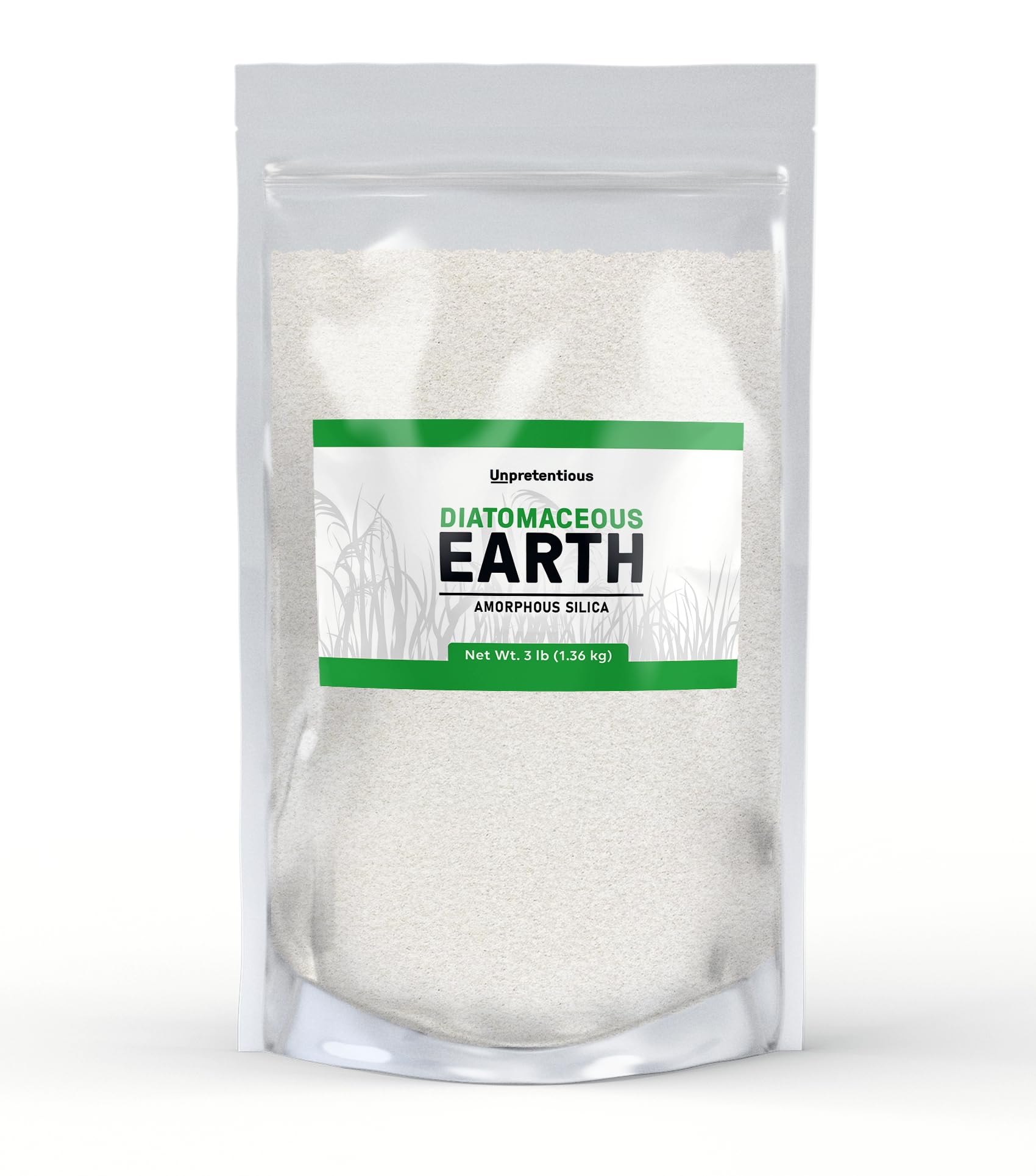 Unpretentious Diatomaceous Earth 1420g front view packaging