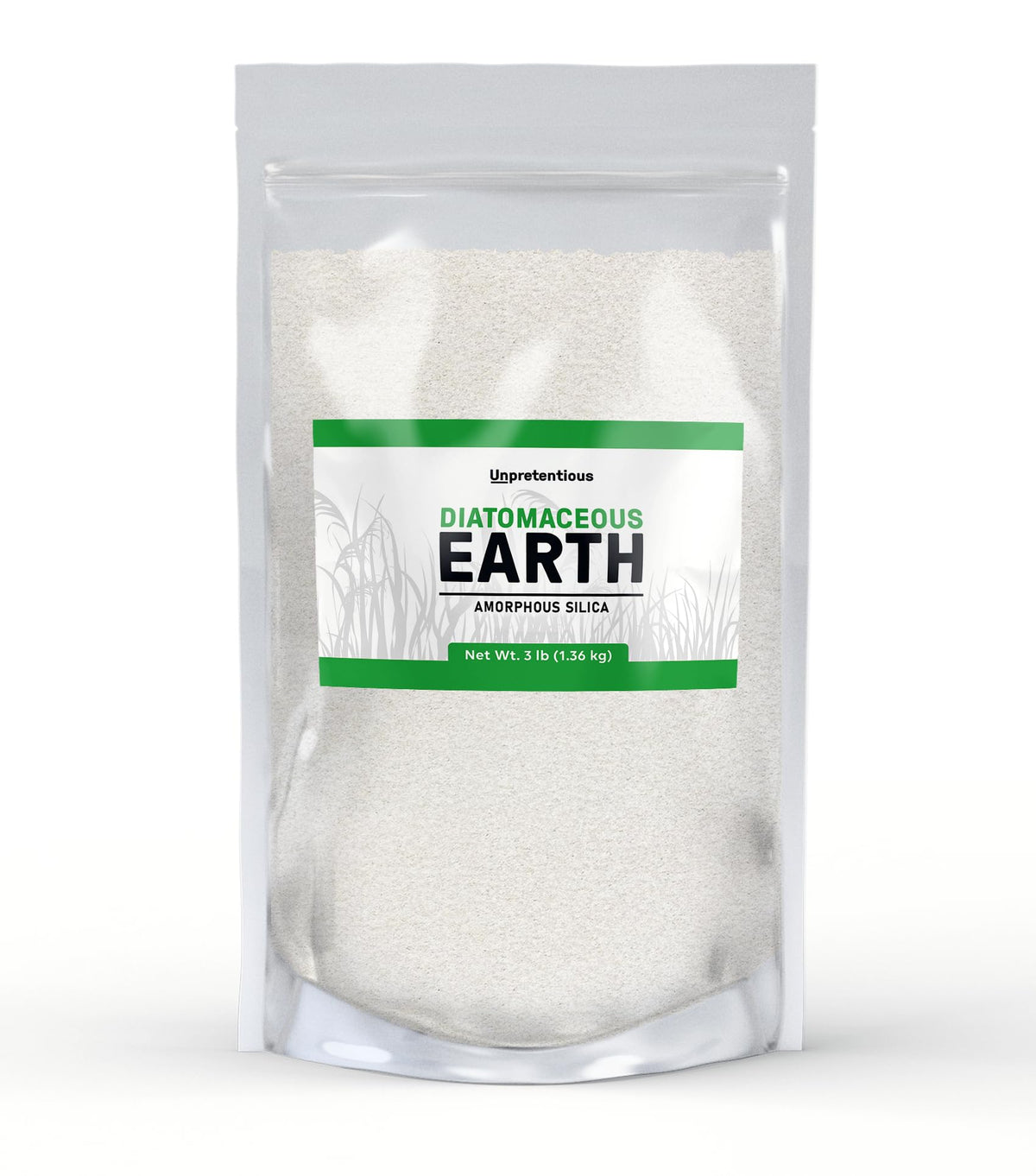 Unpretentious Diatomaceous Earth 1420g front view packaging