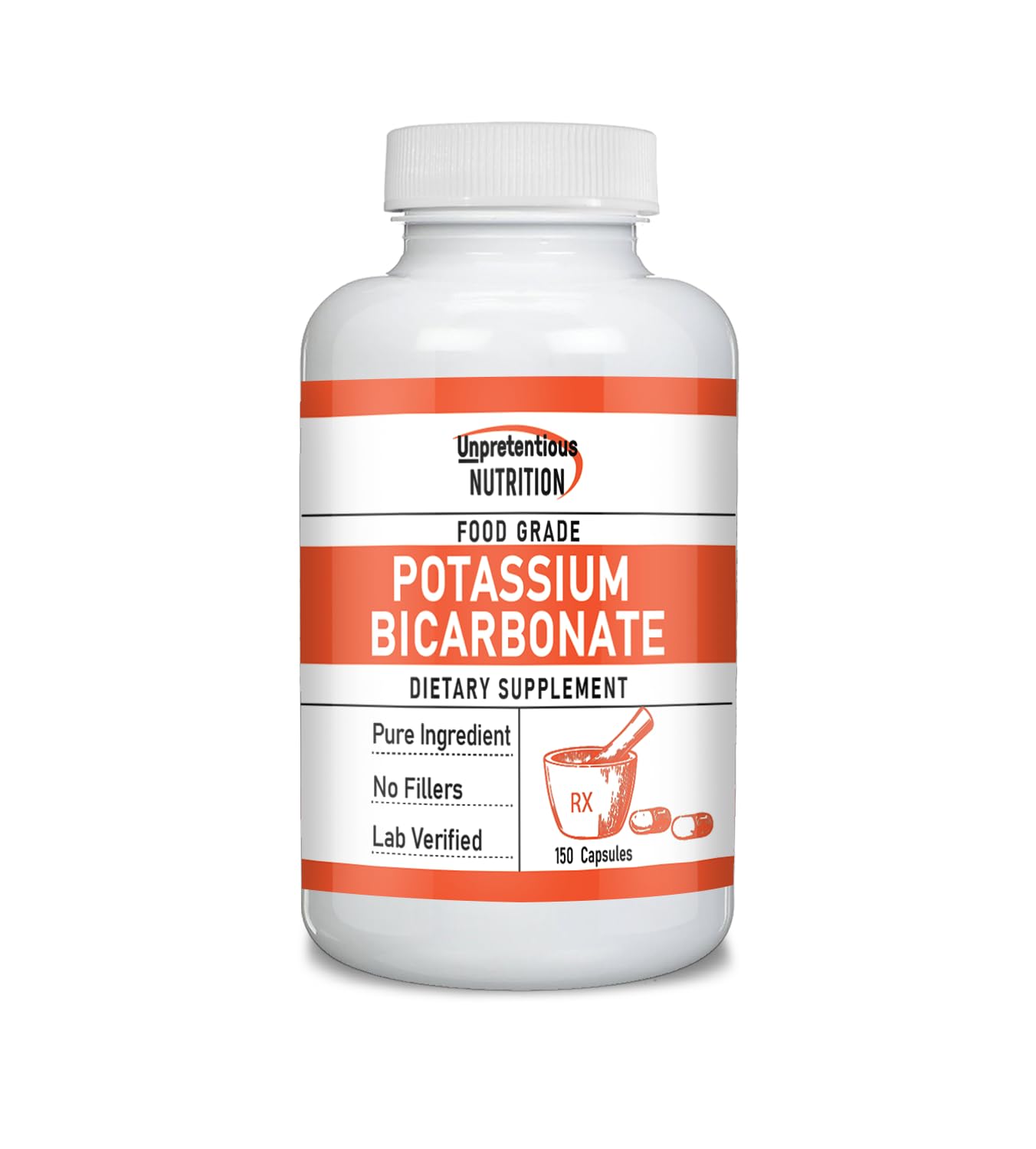 Unpretentious Potassium Bicarbonate Capsules front view