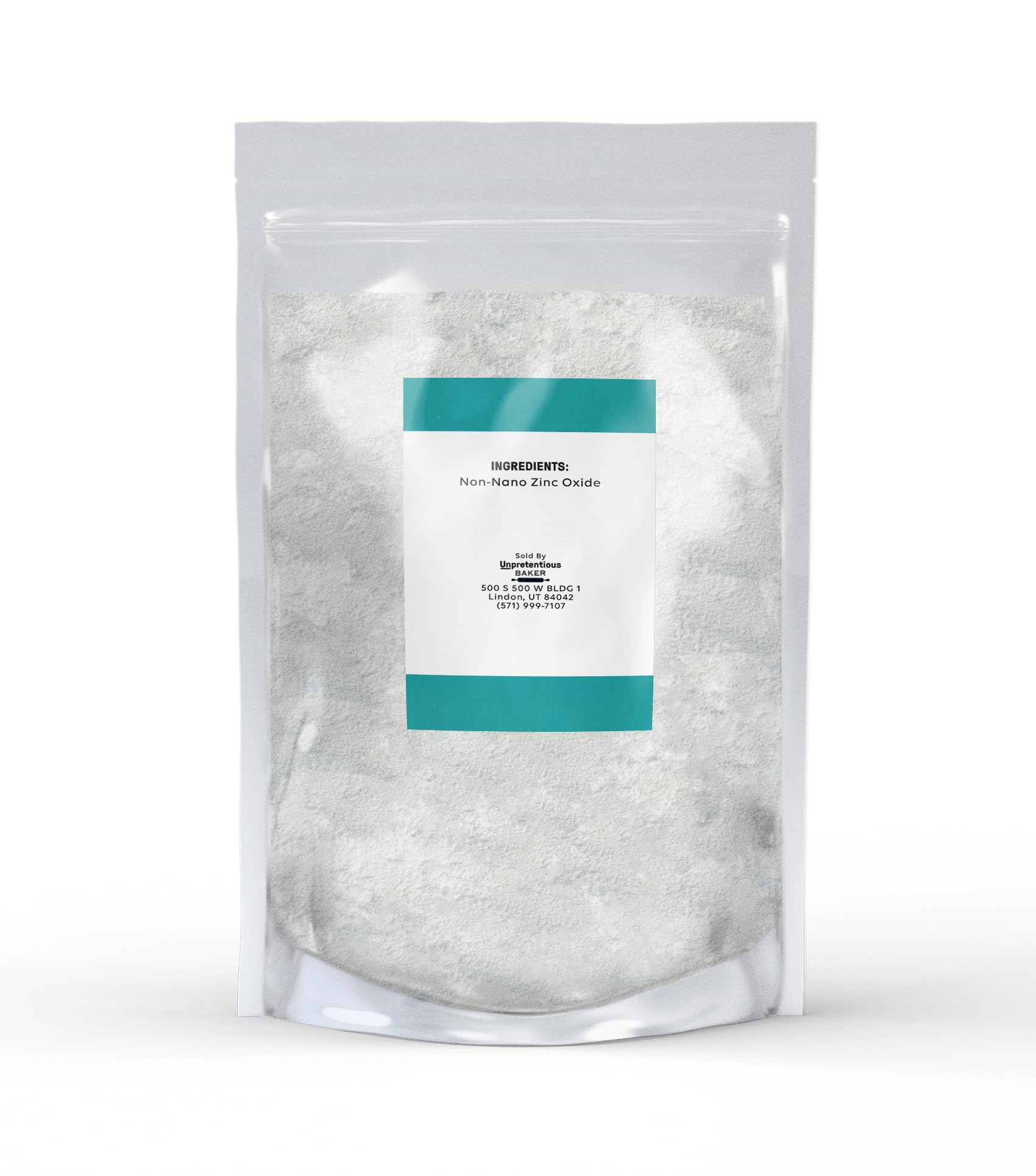 Unpretentious Zinc Oxide Powder 930g packaging