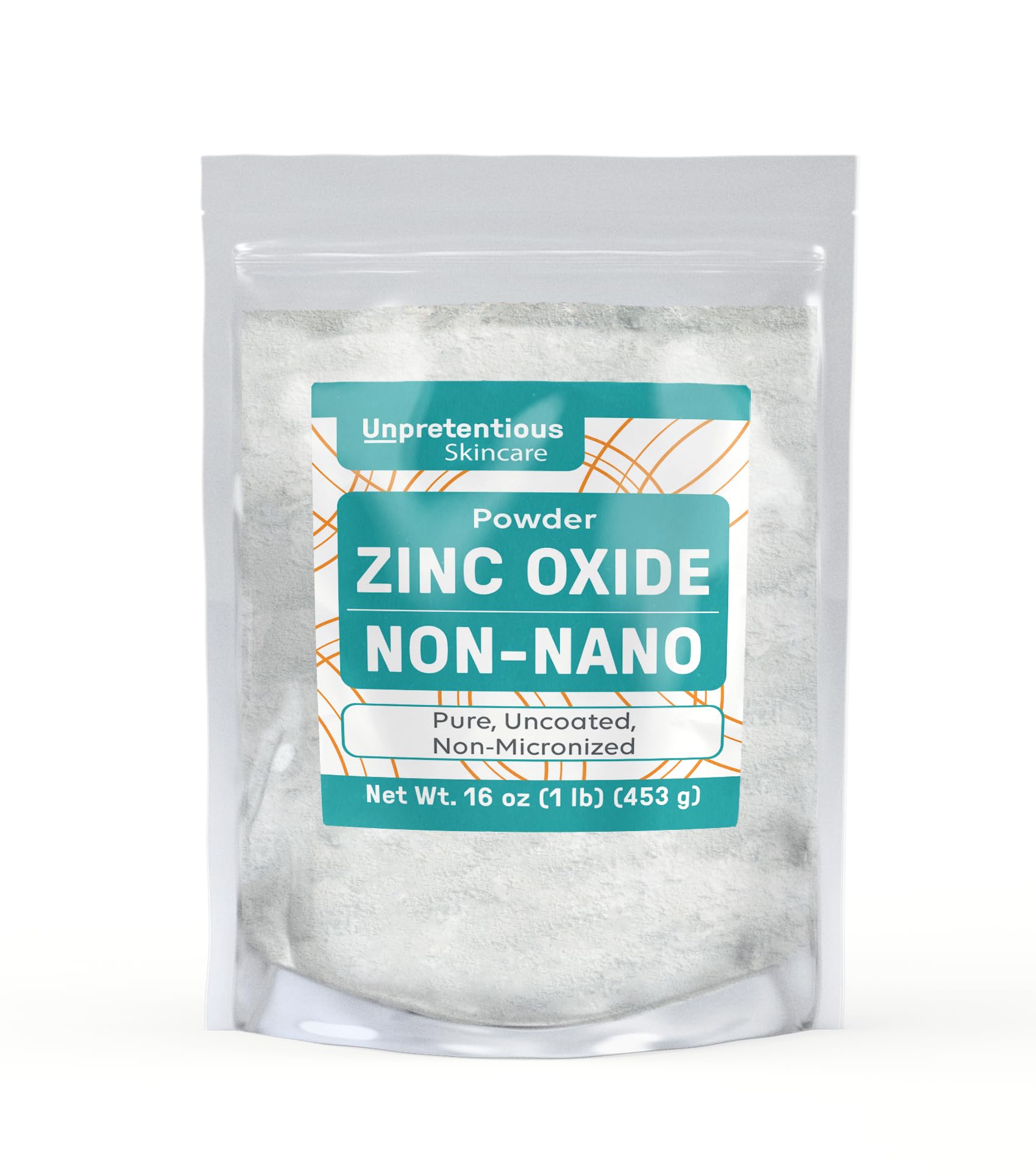 Unpretentious Zinc Supplement 454g front view