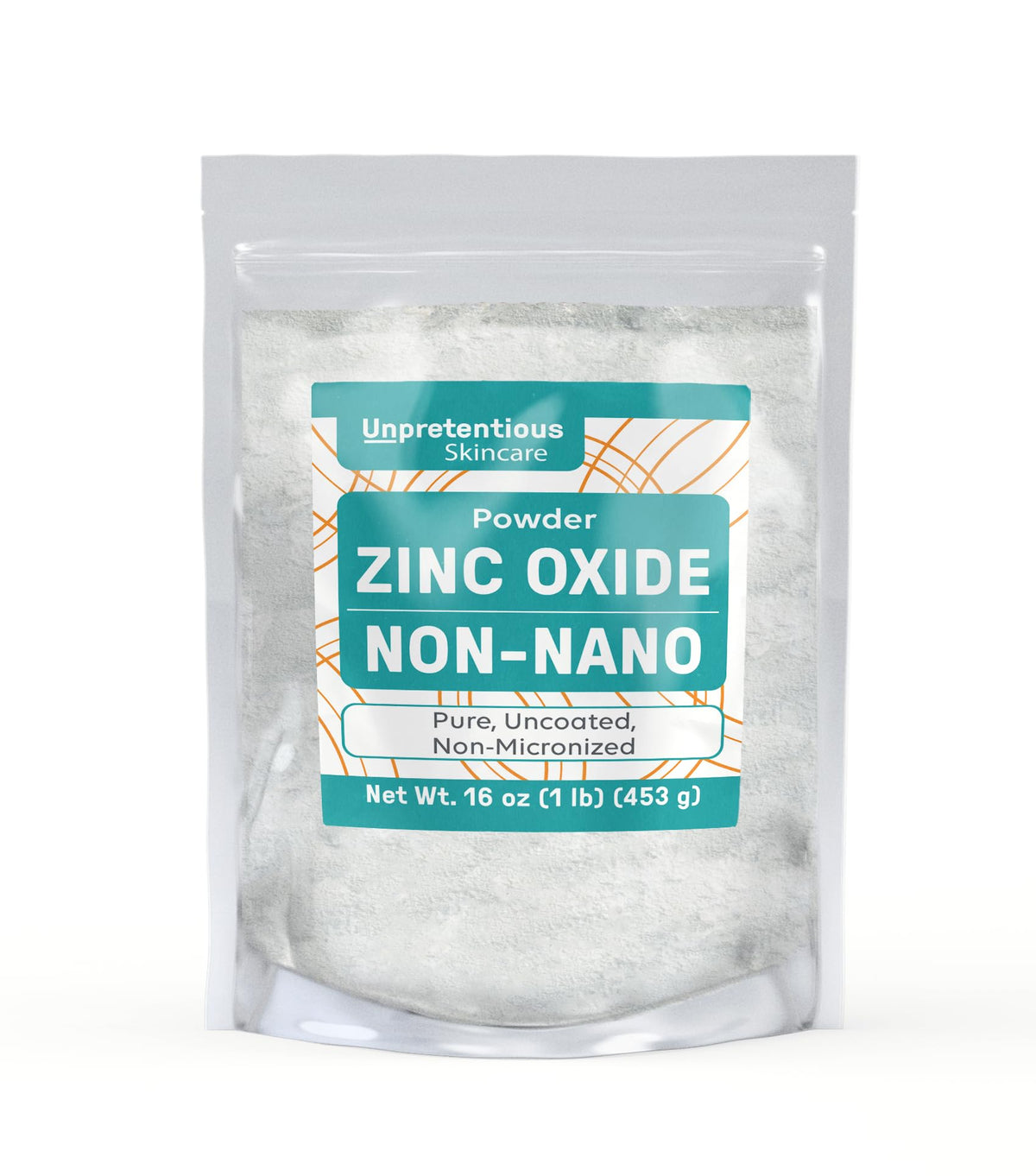 Unpretentious Zinc Supplement 454g front view