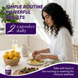 UOZXIL Organic Elderflower Blend Supplement lifestyle scene