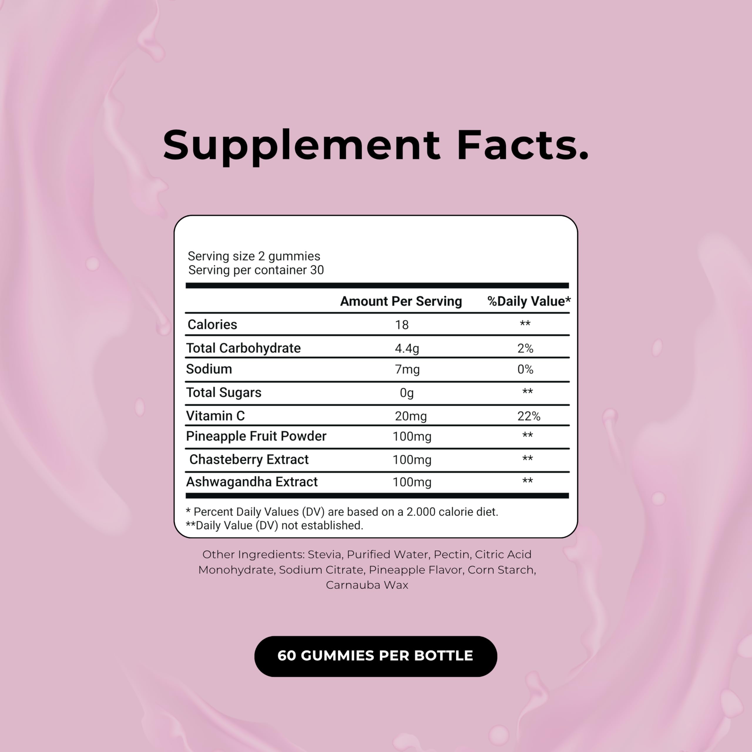 Up&Down Supplements Feminine Balance Gummies packaging