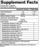 up4 Women's Probiotic bottle with label showing ingredients