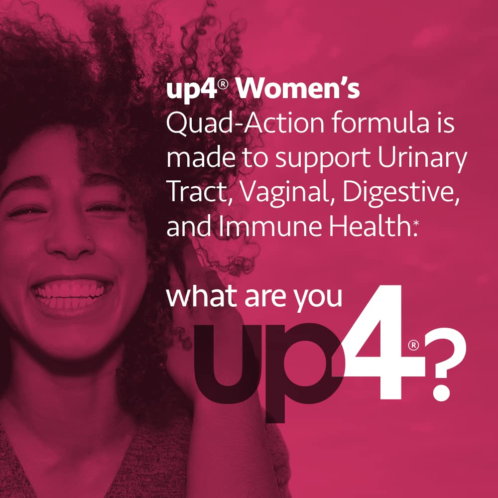 up4 Women's Probiotic side view of the bottle