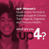 up4 Women's Probiotic side view of the bottle