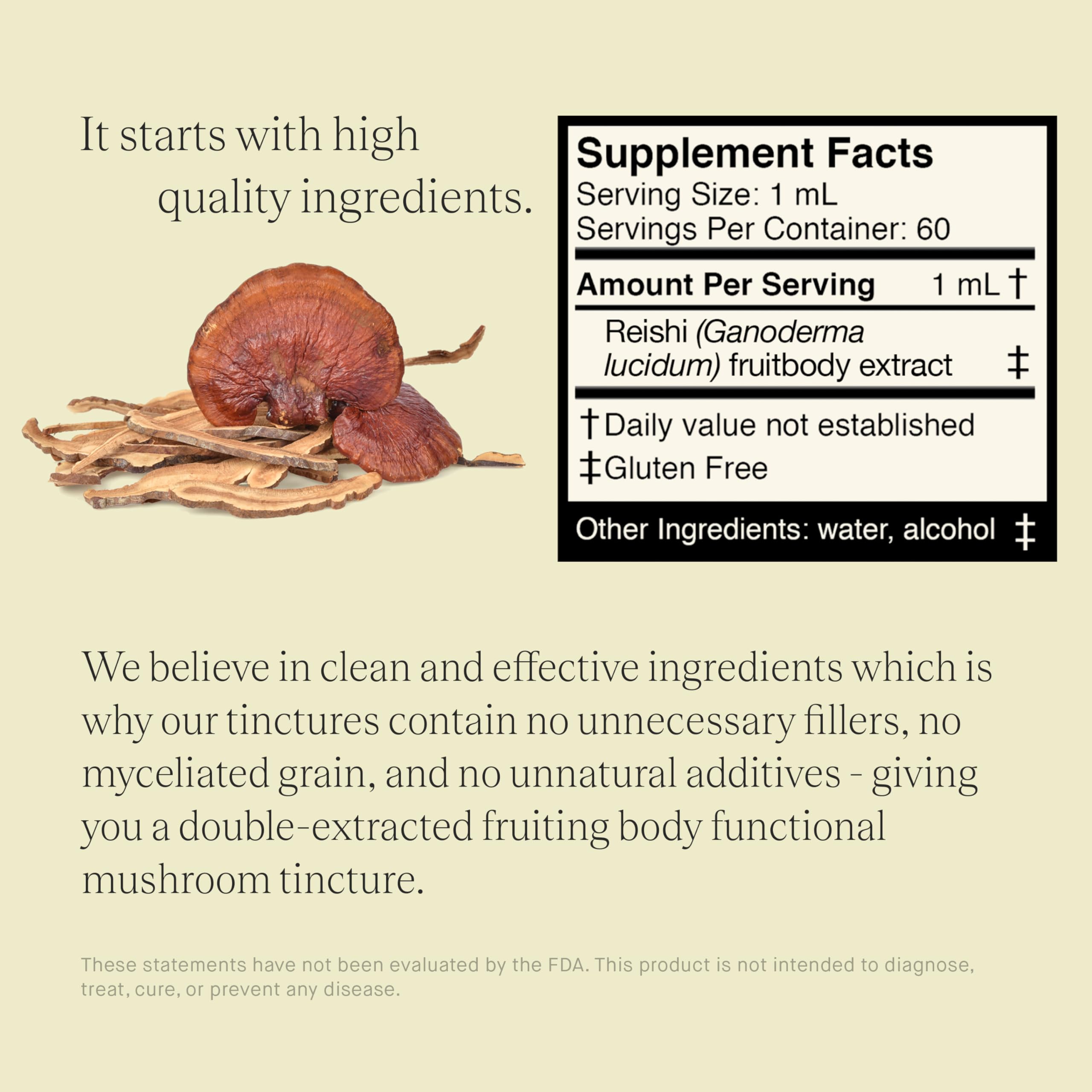 UPHORIC URTH Reishi Mushroom Tincture 57g lifestyle shot