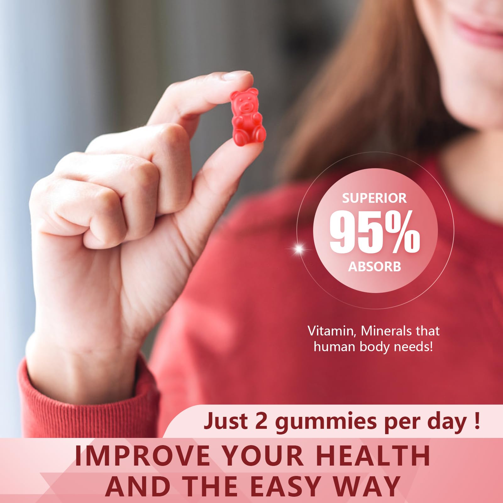UPNEUTRI Calcium Magnesium Zinc Gummies nutritional information