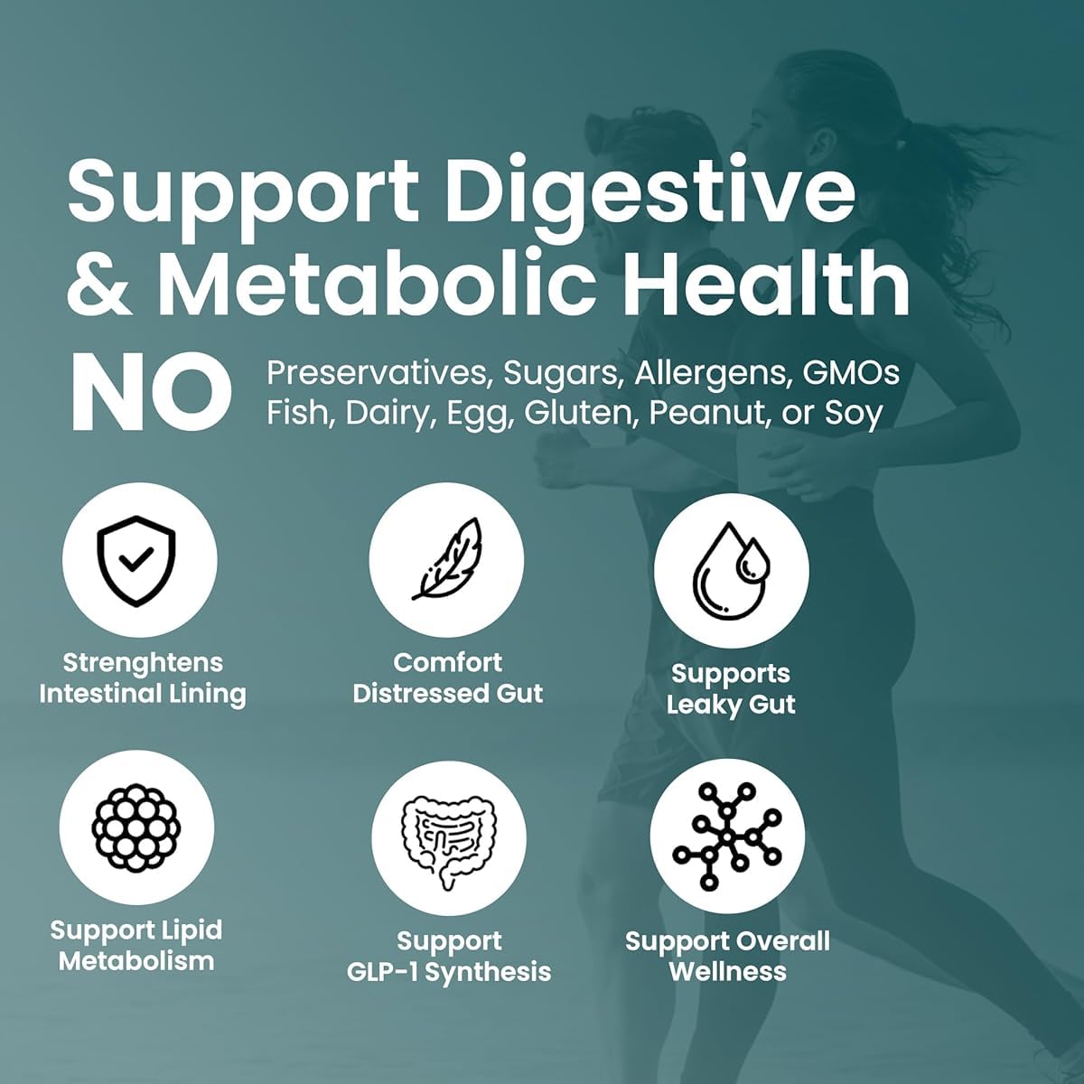 UpNourish Akkermansia Muciniphila Prebiotic Supplement lifestyle scene