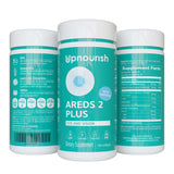 UpNourish AREDS 2 Plus Eye Vitamins front view with packaging