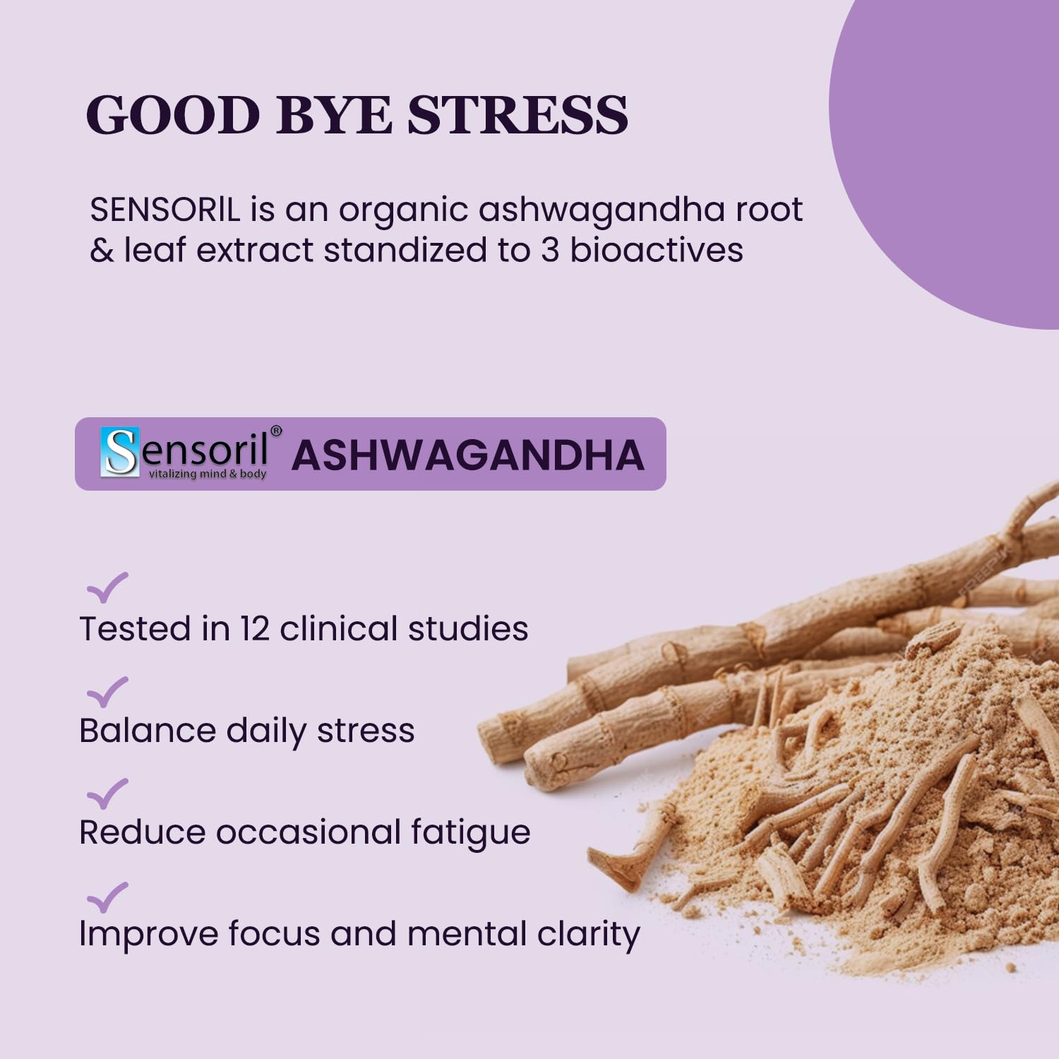UpNourish Ashwagandha Supplement 60g ingredients list