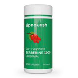 UpNourish Berberine 1000mg capsules bottle front view