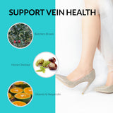 UpNourish Collagen Capsules in a lifestyle setting with a glass of water