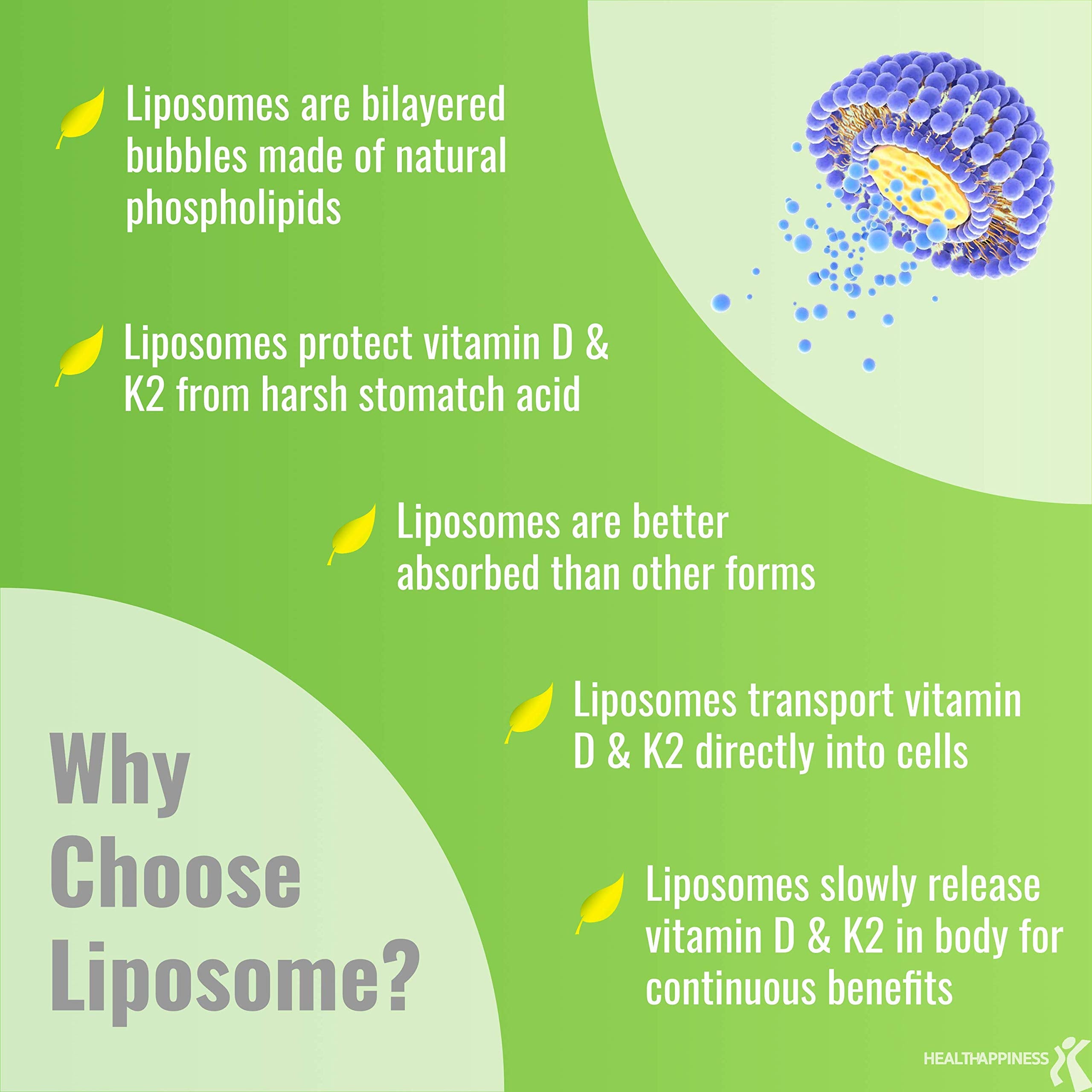 UpNourish Liposomal D3 K2 MK-7 supplement packaging