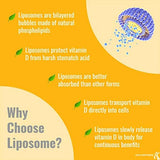 UpNourish Liposomal Vitamin D3 5000 IU softgels packaging