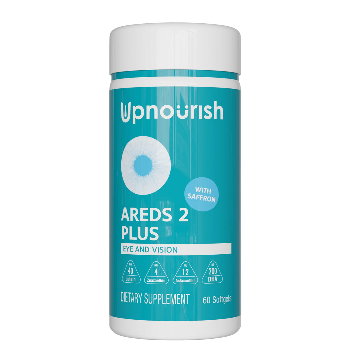 UpNourish Lutein Eye Support Supplement 100g front view