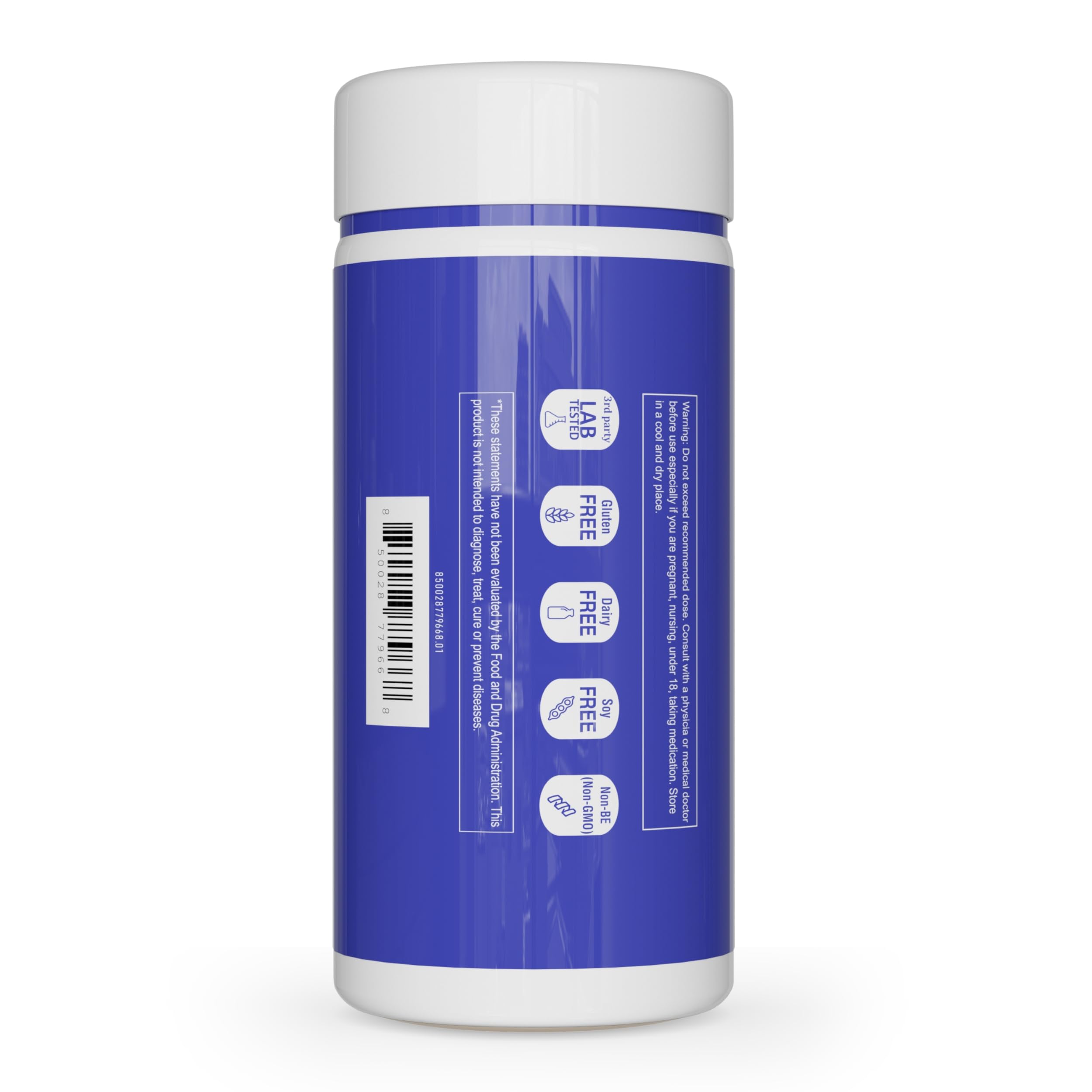 UpNourish NAD+ support 500mg NMN supplement with measuring scoop