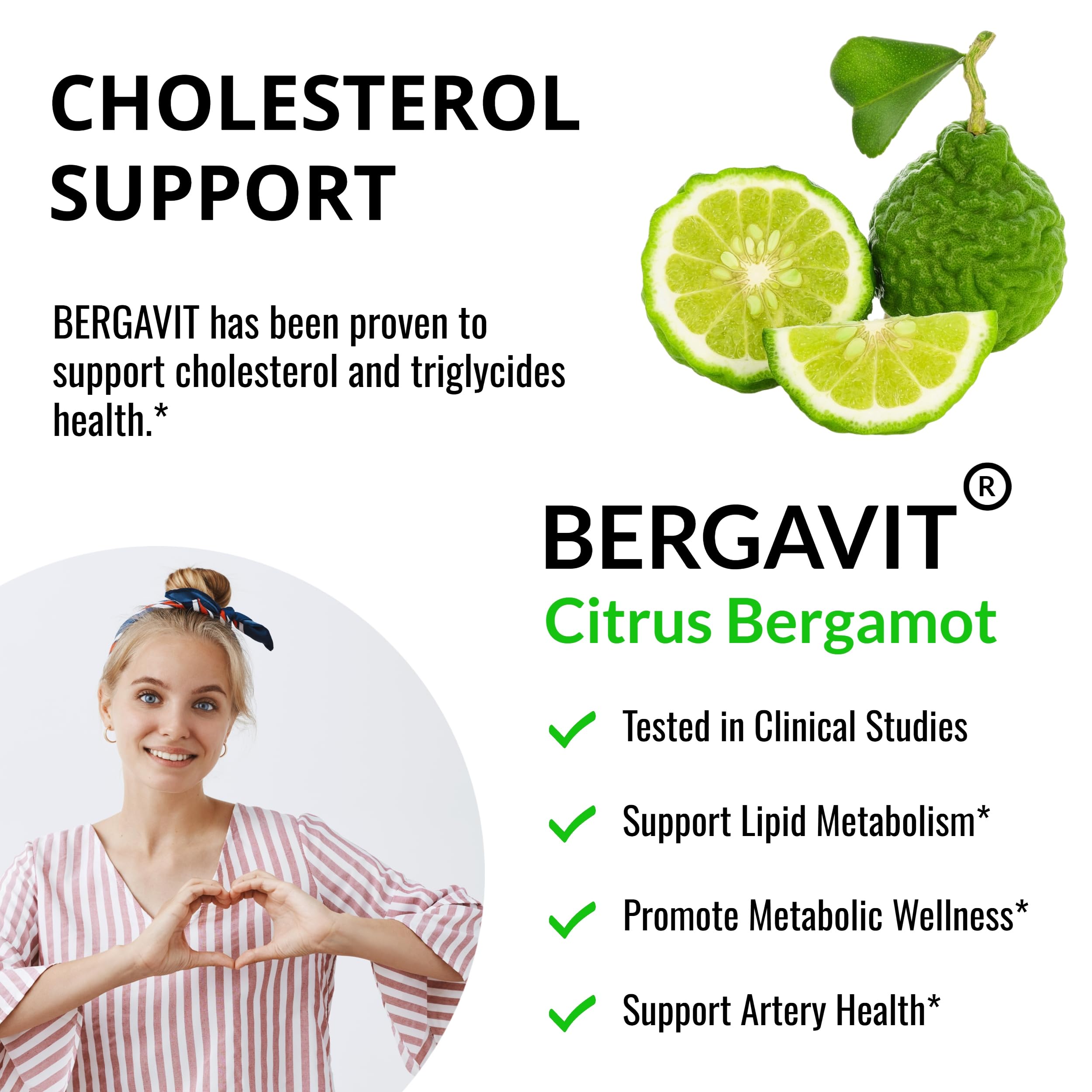 UpNourish Olive Leaf Extract with BERGAVIT side view