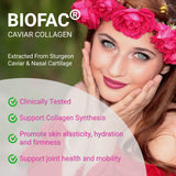 UpNourish Probiotics Caviar Collagen contents close-up