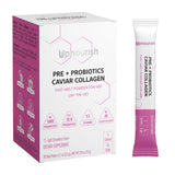 UpNourish Probiotics Caviar Collagen front view of packaging
