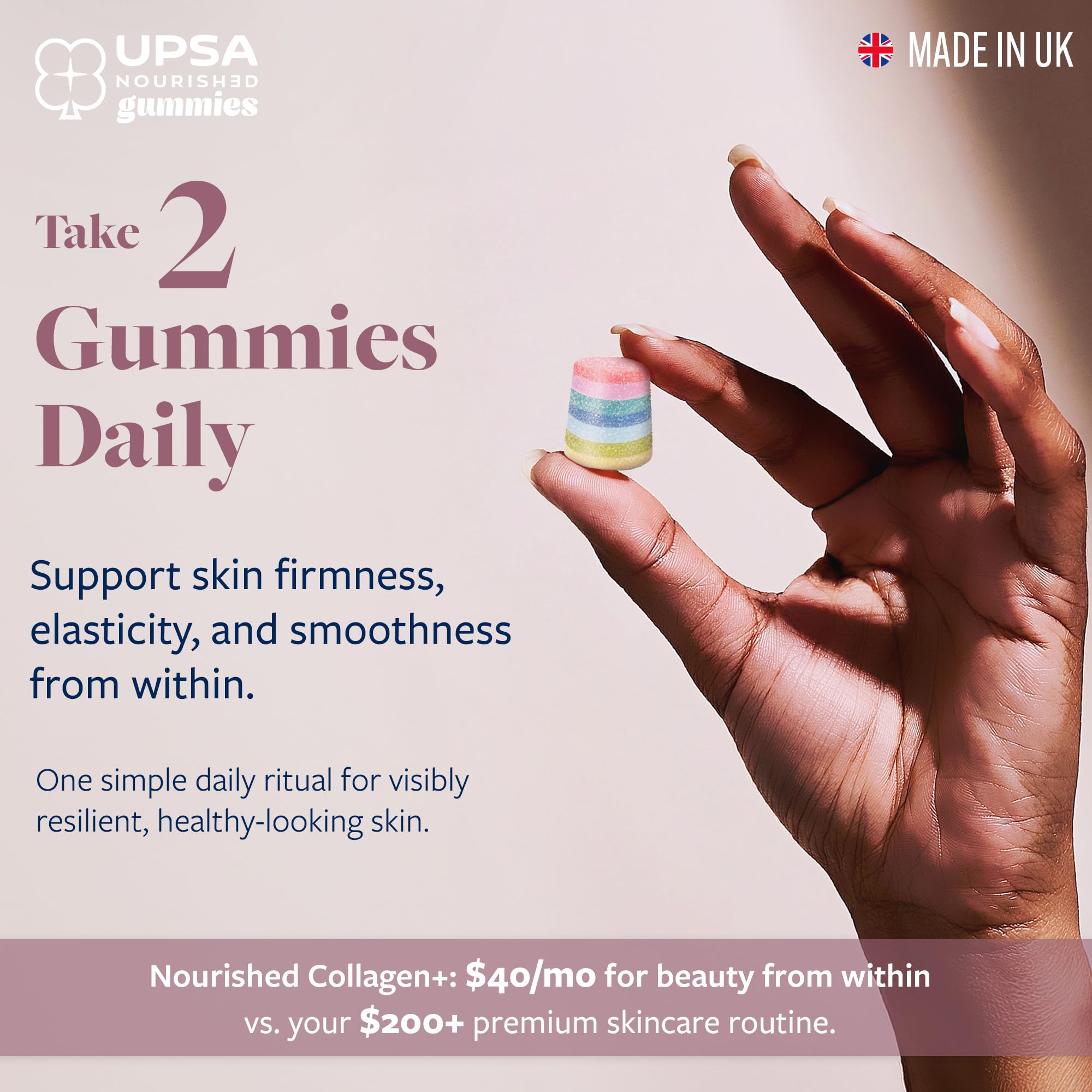 Upsa Collagen Supplement in a lifestyle setting