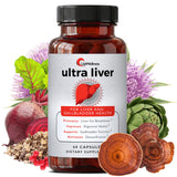 UpWellness Ultra Liver Supplement 60 capsules front view
