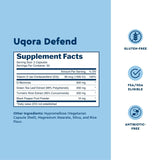Uqora Defend Turmeric Supplement bottle side view