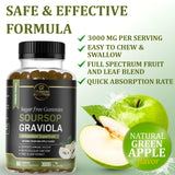 UR Treasure Nutrition Graviola Gummies in a bowl