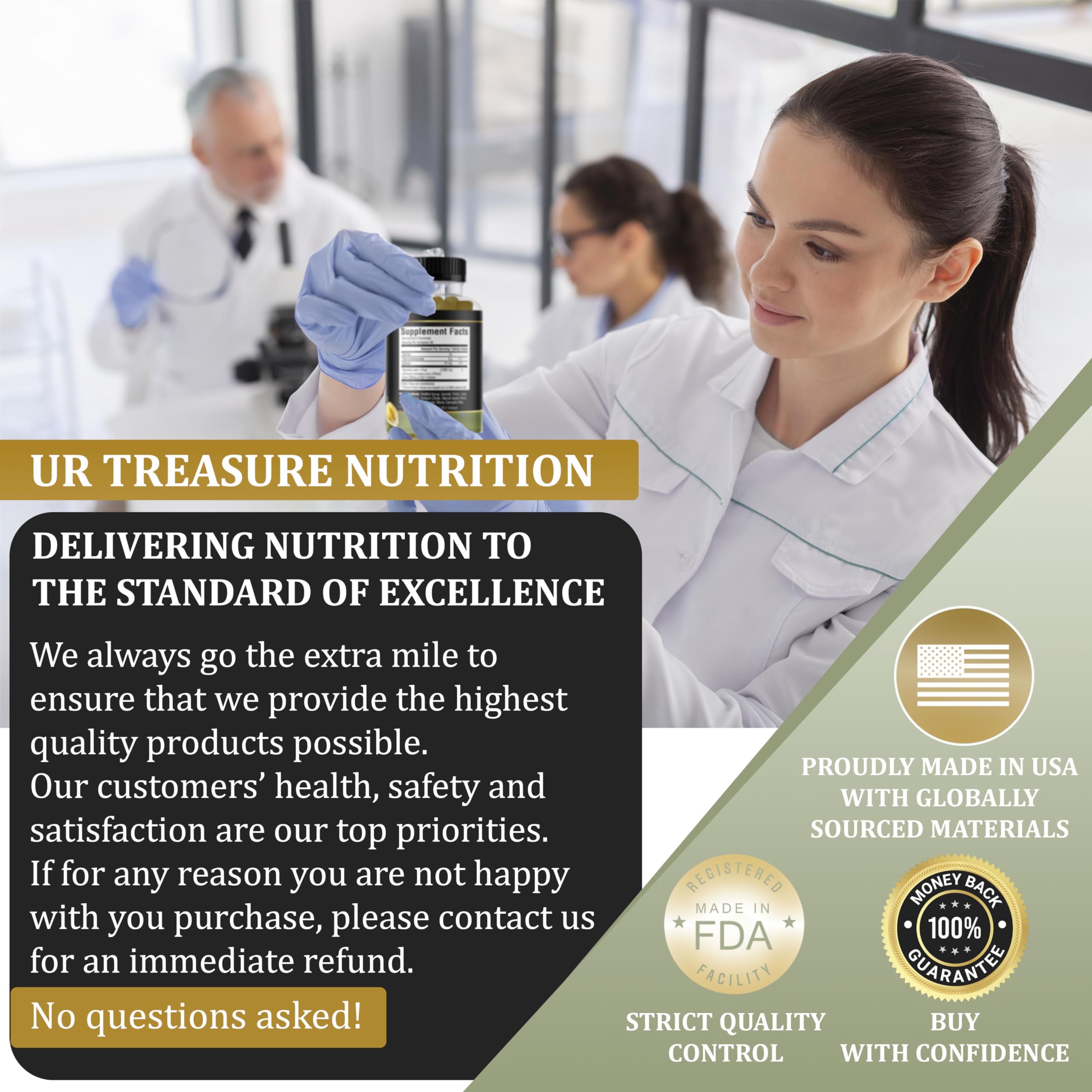 UR Treasure Nutrition Graviola Gummies nutritional information