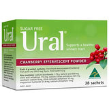 Ural Cranberry Effervescent Powder 28 sachets pack front view