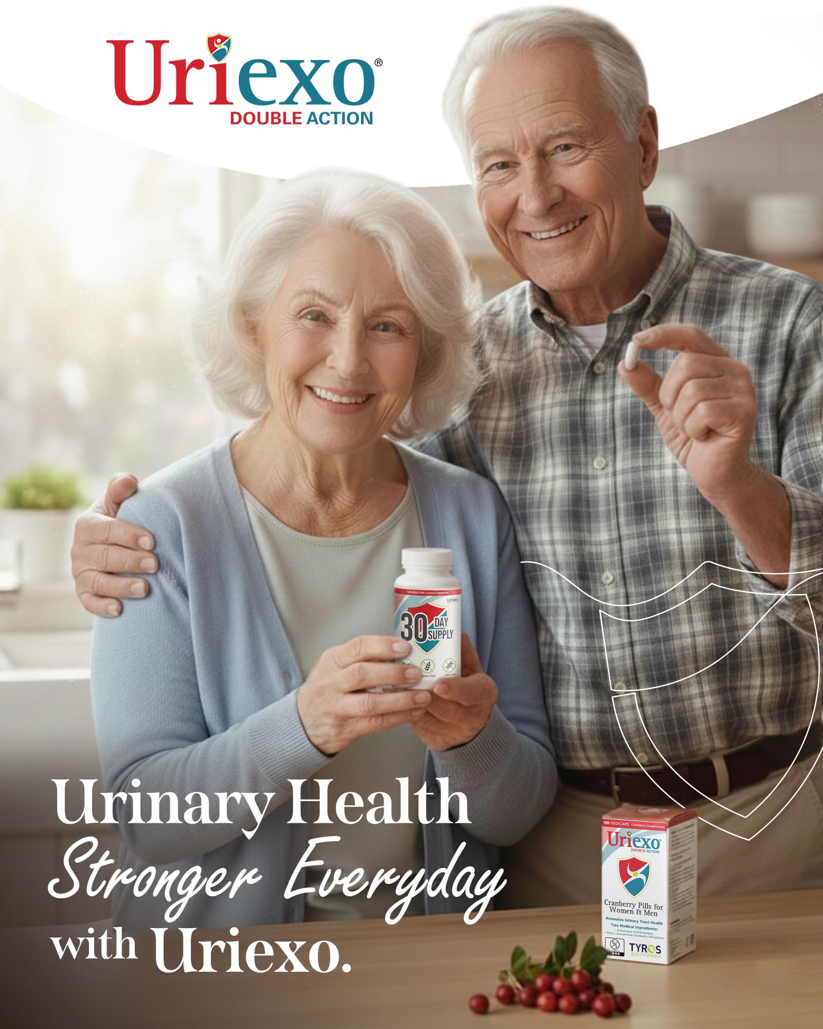 Uriexo Cranberry D-Mannose Supplement lifestyle scene