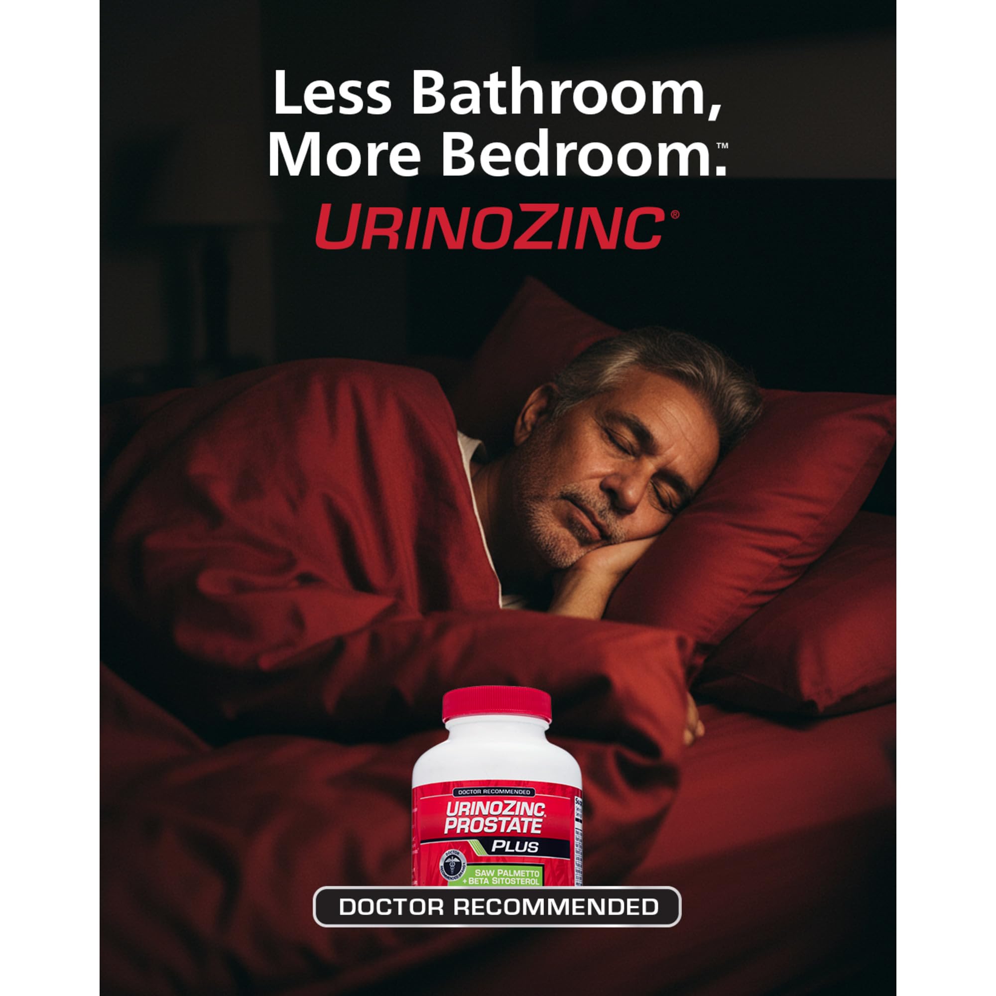 Urinozinc Plus Prostate Health Supplement 200mg Beta-Sitosterol lifestyle setting