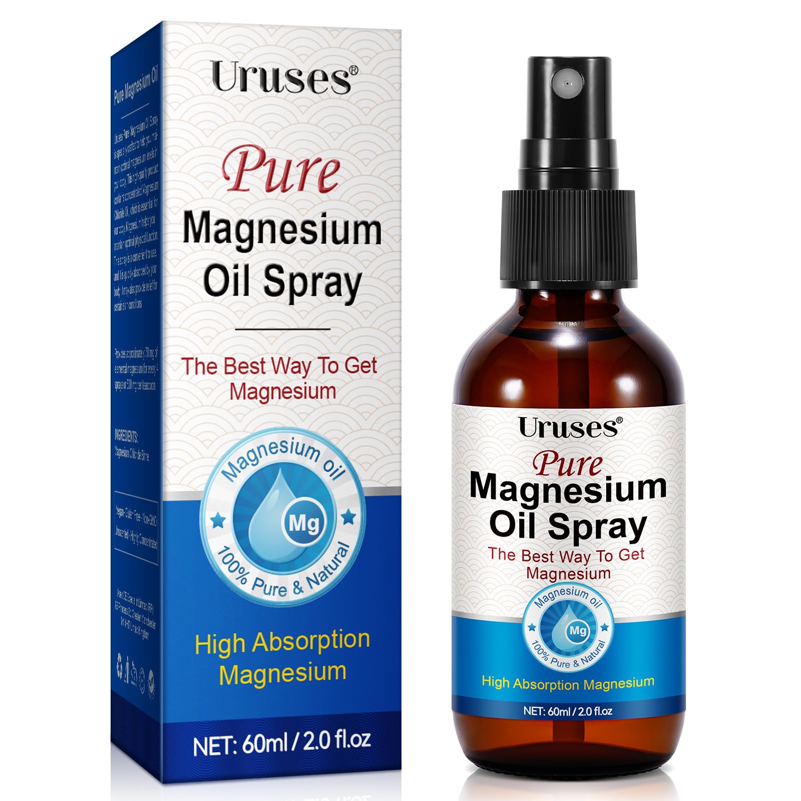 Uruses Magnesium Oil Spray 150g front view