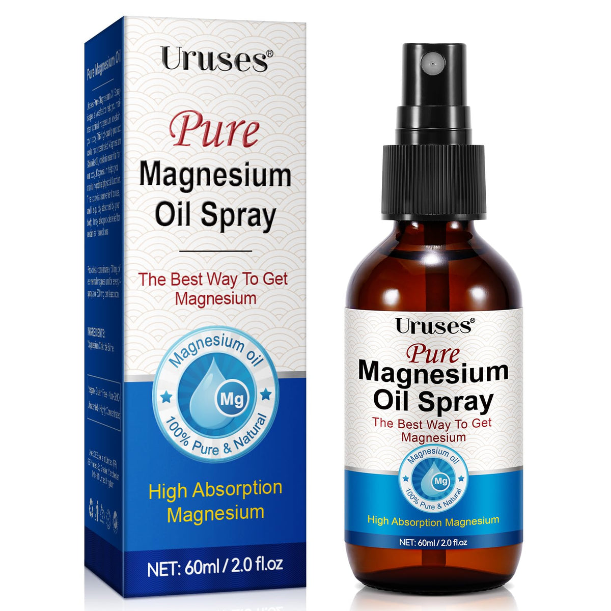 Uruses Magnesium Oil Spray 150g front view