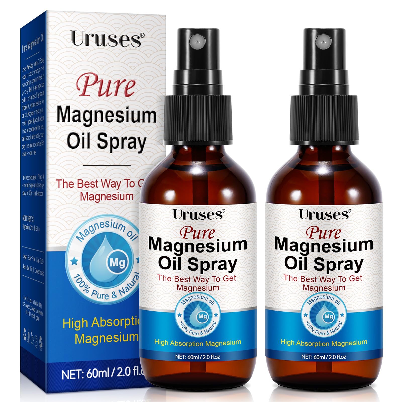 Uruses Magnesium Oil Spray 290g front view