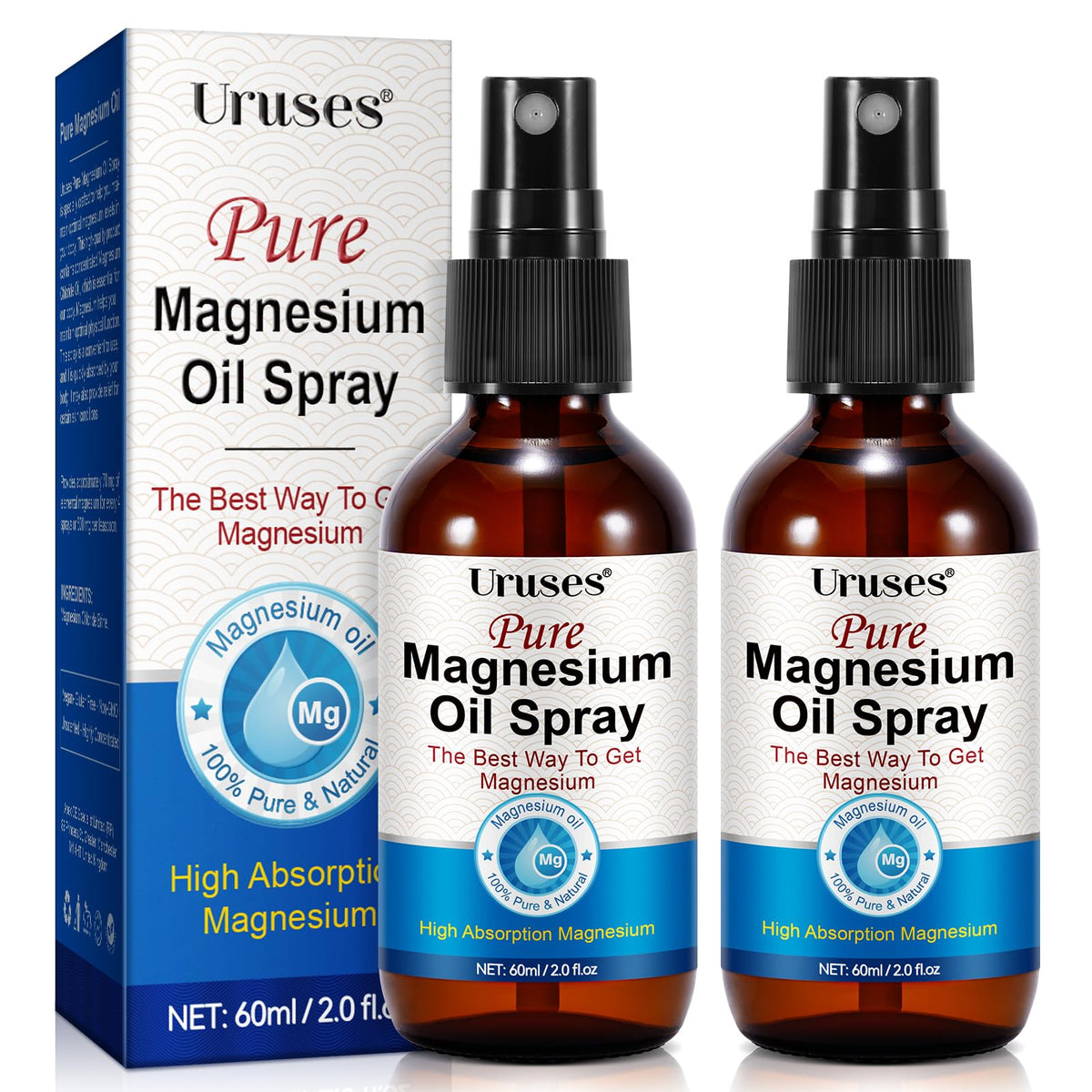 Uruses Magnesium Oil Spray 290g front view