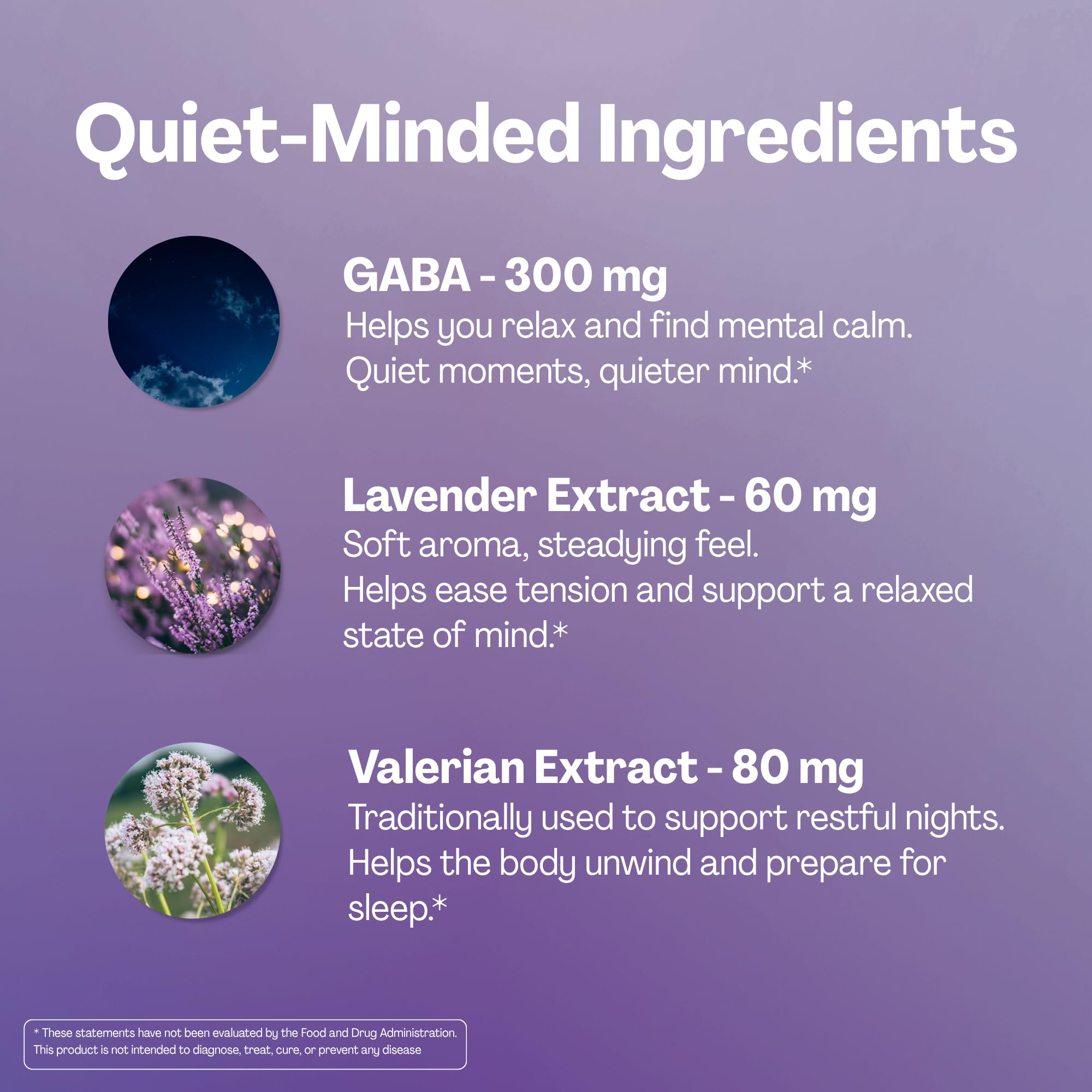 URVI GABA Gummies 5-in-1 Sleep Aid showing gummy size