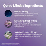 URVI GABA Gummies 5-in-1 Sleep Aid showing gummy size