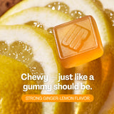 URVI Ginger Chews 210g close-up of gummies