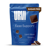 URVI Lion’s Mane Gummies front view with packaging