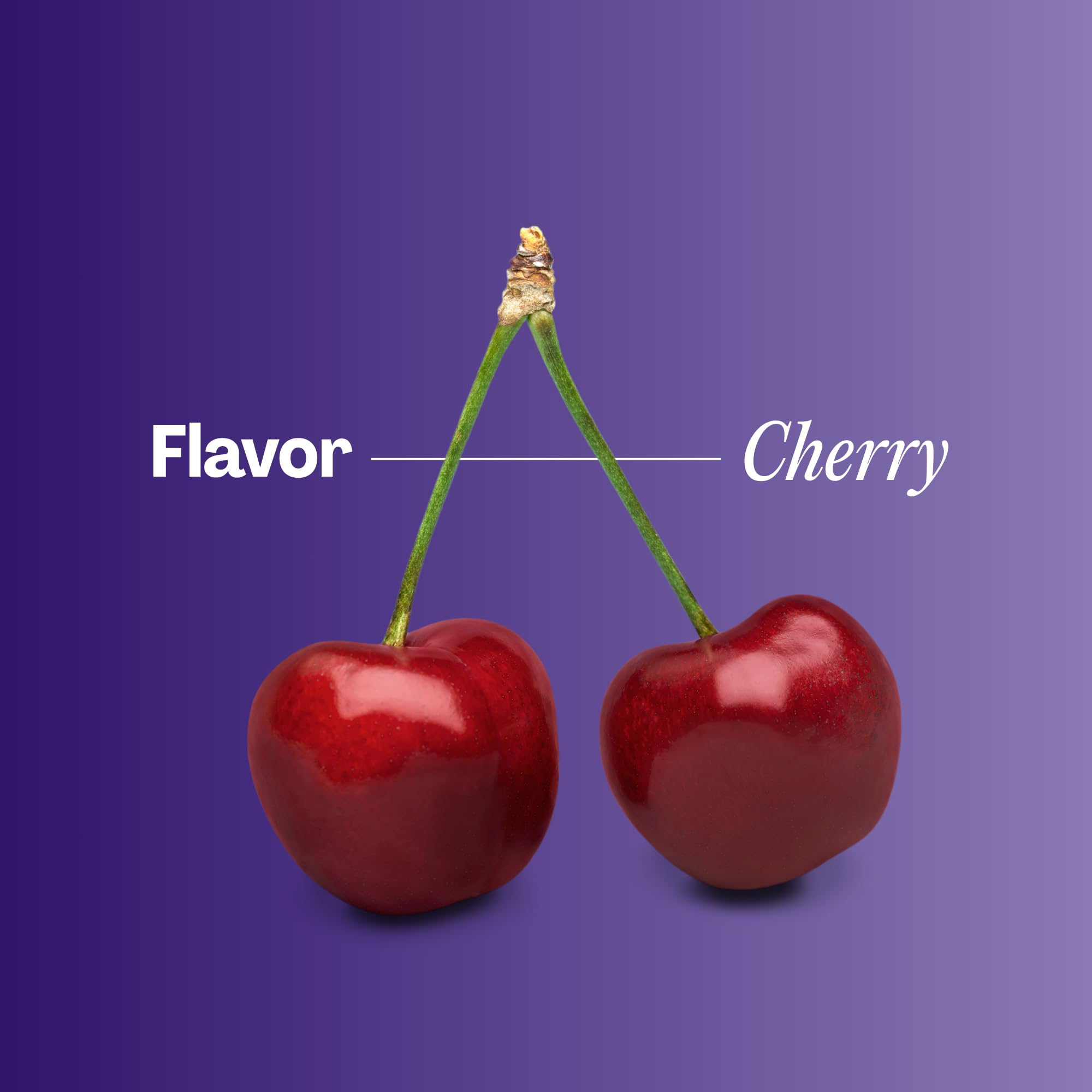 URVI Natural Sleep Aid Gummies Cherry flavour on a table