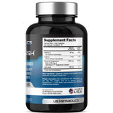 US a balanced routine Magnesium Flush 750mg capsules close-up of Vcaps