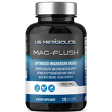 US a balanced routine Magnesium Flush 750mg capsules front view