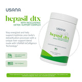 USANA Hepasil DTX bi-layer tablet close-up