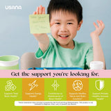 USANA Usanimals Multivitamins 125g side view