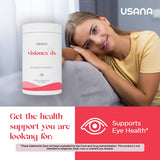 USANA Visionex DS Lutein Supplement capsule close-up