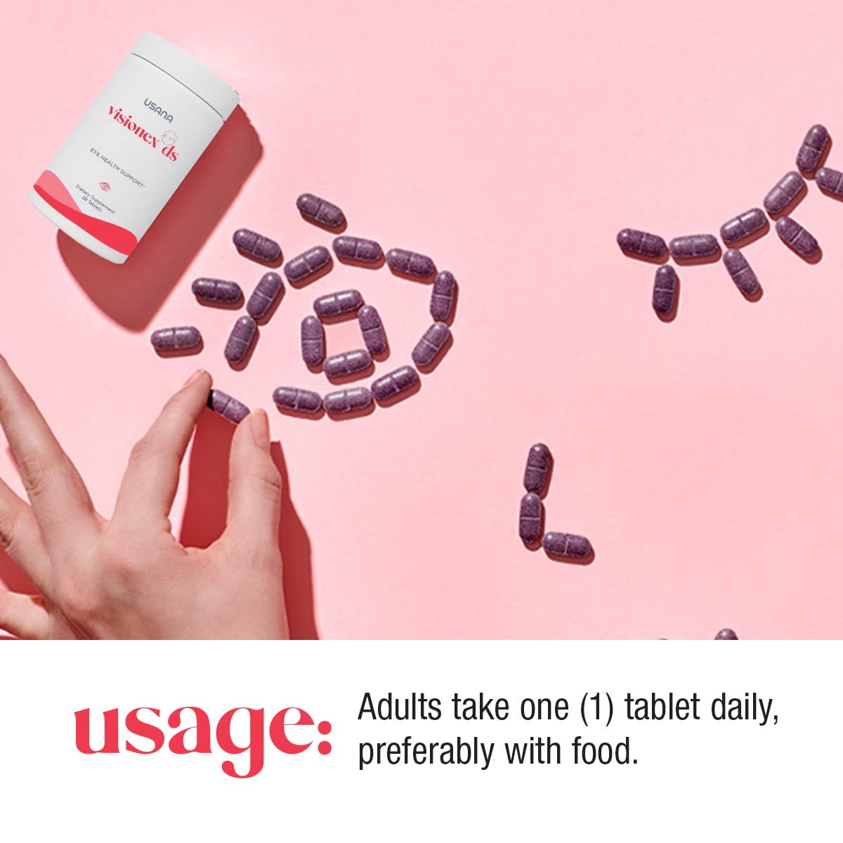 USANA Visionex DS Lutein Supplement with bilberry extract