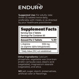 use Products L-Arginine 350mg tablets nutritional information