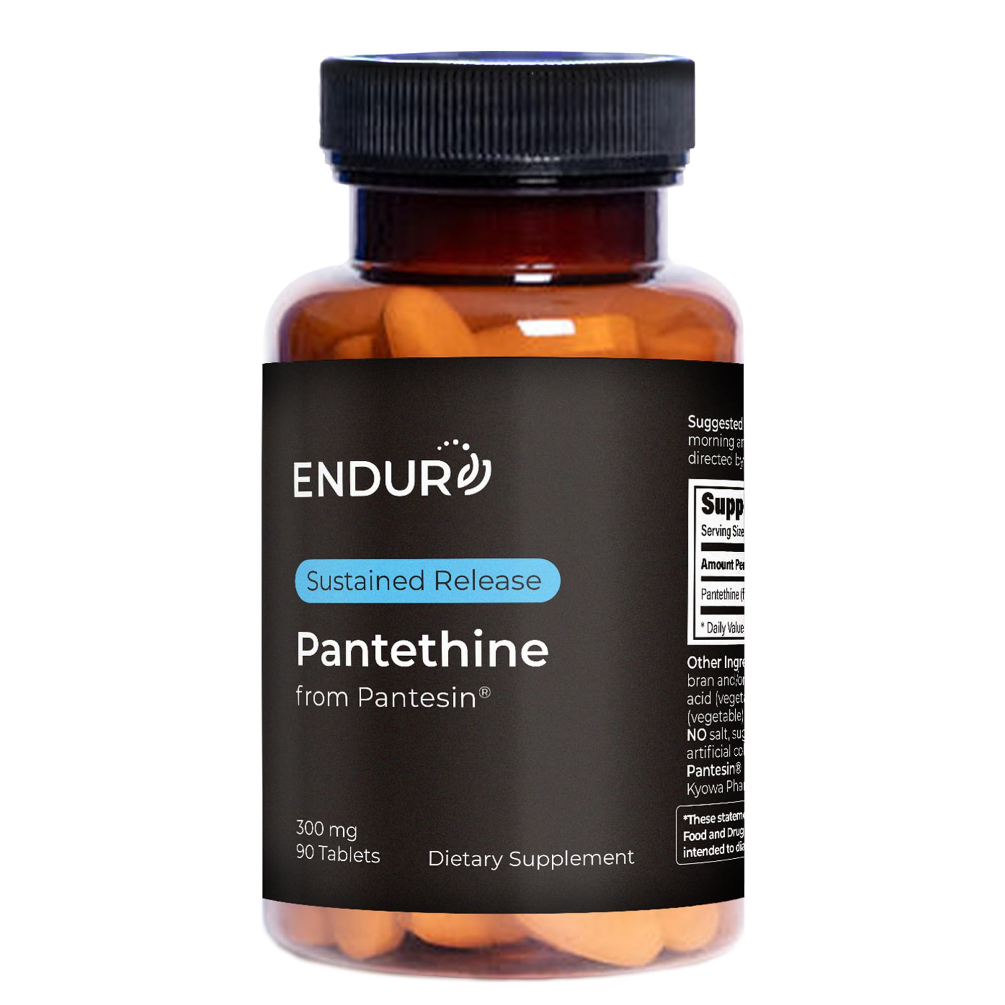 use Products Pantethine Supplement 60 Tablets front view